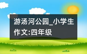 游湯河公園_小學(xué)生作文:四年級
