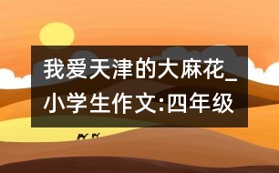 我愛天津的大麻花_小學(xué)生作文:四年級(jí)