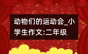 動物們的運動會_小學生作文:二年級