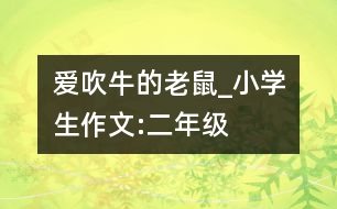 愛吹牛的老鼠_小學生作文:二年級