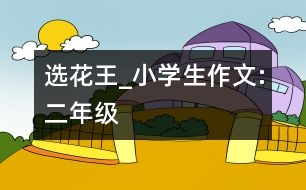 選花王_小學生作文:二年級