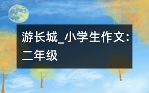 游長城_小學生作文:二年級