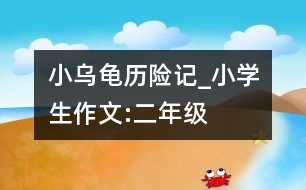 小烏龜歷險記_小學(xué)生作文:二年級
