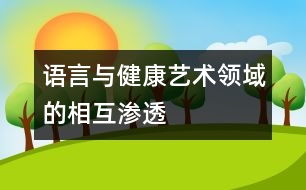 語言與健康、藝術(shù)領(lǐng)域的相互滲透