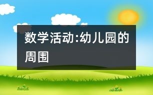 數(shù)學(xué)活動(dòng):幼兒園的周?chē)?></p>
<p>數(shù)學(xué)活動(dòng):幼兒園的周?chē)?</p><p><br />準(zhǔn)備:</p><p>1、 教師繪制幼兒園周?chē)钠矫鎴D。</p><p>2、 測(cè)量的工具、筆。</p><p>3、 幼兒用書(shū) 《上學(xué)去》。</p><p>過(guò)程:</p><p>1、 回憶散步的經(jīng)歷:——“你們前幾天外出散步時(shí)看到的建筑設(shè)施,有哪些有趣的地方?”</p><p>2、 學(xué)習(xí)看平面圖:觀察教師繪制的平面圖,在上面找出曾經(jīng)去過(guò)的地方。找出有幾個(gè)地方可以有幾條路同時(shí)到達(dá)。</p><p>3、 估算遠(yuǎn)近:請(qǐng)幼兒估算從幼兒園到這些地方的距離(遠(yuǎn)近)。討論:可以用什么方法來(lái)證明你的估算?(計(jì)算時(shí)間、在地圖上測(cè)量的距離、數(shù)有幾步等。)幼兒自由結(jié)伴嘗試用多種方法證明自己的估算。集體交流自己的證明。 </p><p><br /> 大家有任何問(wèn)題和建議歡迎與我們聯(lián)系,謝謝大家的支持了,因?yàn)槟銈兊闹С治覀儗⒆龅酶?o(∩_∩)o</p> </div>
</div>
</div>
<div id=
