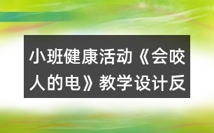 小班健康活動《會咬人的電》教學(xué)設(shè)計(jì)反思