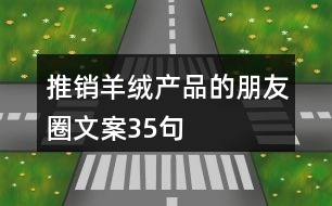 推銷(xiāo)羊絨產(chǎn)品的朋友圈文案35句