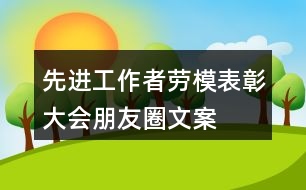 先進(jìn)工作者、勞模表彰大會(huì)朋友圈文案、橫幅33句
