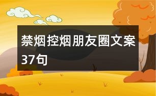 禁煙、控?zé)熍笥讶ξ陌?7句