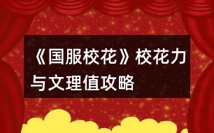 《國(guó)服?；ā沸；εc文理值攻略