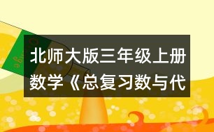北師大版三年級上冊數(shù)學(xué)《總復(fù)習(xí)數(shù)與代數(shù)》 12. (1)一瓶墨水多少元? (2)平均每只小松鼠分到多少個?