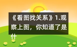 《看圖找關(guān)系》1.觀察上圖，你知道了是什么？