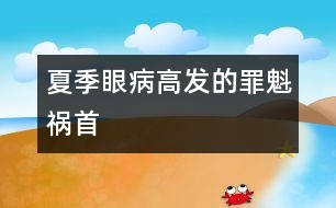 夏季眼病高發(fā)的罪魁禍?zhǔn)?></p>
<p style=