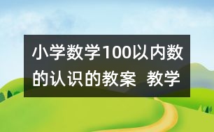 小學(xué)數(shù)學(xué)100以內(nèi)數(shù)的認(rèn)識的教案  教學(xué)設(shè)計(jì) 教學(xué)反思