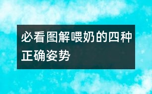 必看：圖解喂奶的四種正確姿勢
