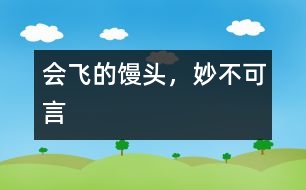 會飛的饅頭，妙不可言