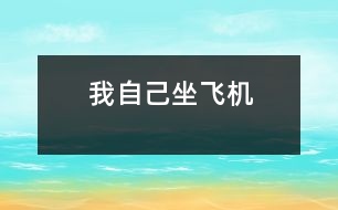 我自己坐飛機