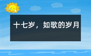 十七歲，如歌的歲月