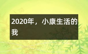 2020年，小康生活的我