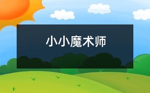 小小魔術(shù)師