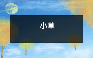 小草