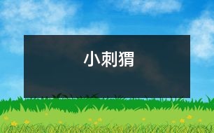 小刺猬