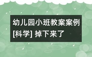 幼兒園小班教案案例[科學] 掉下來了