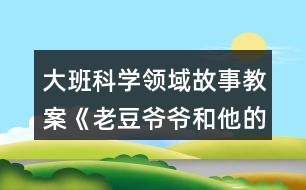大班科學(xué)領(lǐng)域故事教案《老豆爺爺和他的孩子們》反思