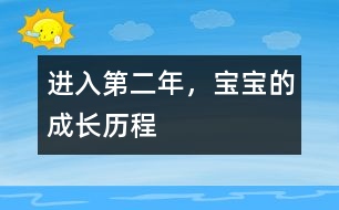 進(jìn)入第二年，寶寶的成長歷程