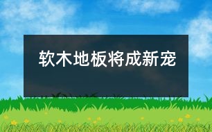 軟木地板將成新寵