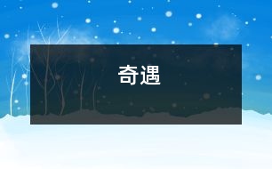 奇遇