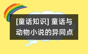 [童話知識] 童話與動(dòng)物小說的異同點(diǎn)